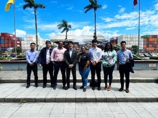 Visita del Embajador Fukushima a la Terminal Internacional de Manzanillo (MIT) en Colón(14 de octubre de 2022)