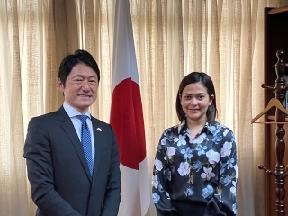 福島大使とテワニー外務大臣との会談(2022年11月17日)
