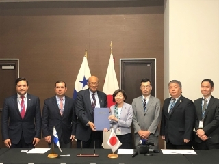 円借款事業「パナマ首都圏都市交通3号線整備計画」第二期L/A署名(2023年3月16日)