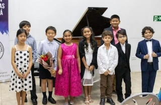 Ganadores japoneses en Concurso Juvenil de Piano de Panamá (el 28 de octubre de 2023)
