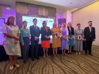 Acto de lanzamiento del proyecto de ONU Mujeres para apoyar la protección de las mujeres migrantes irregulares.(El 5 de Abril de 2024)